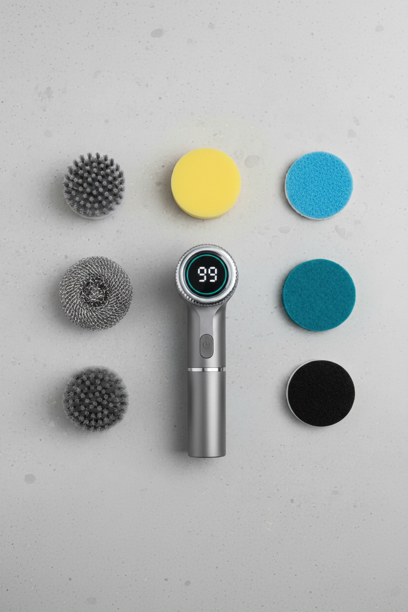 Brosse de nettoyage électrique multi-surfaces
